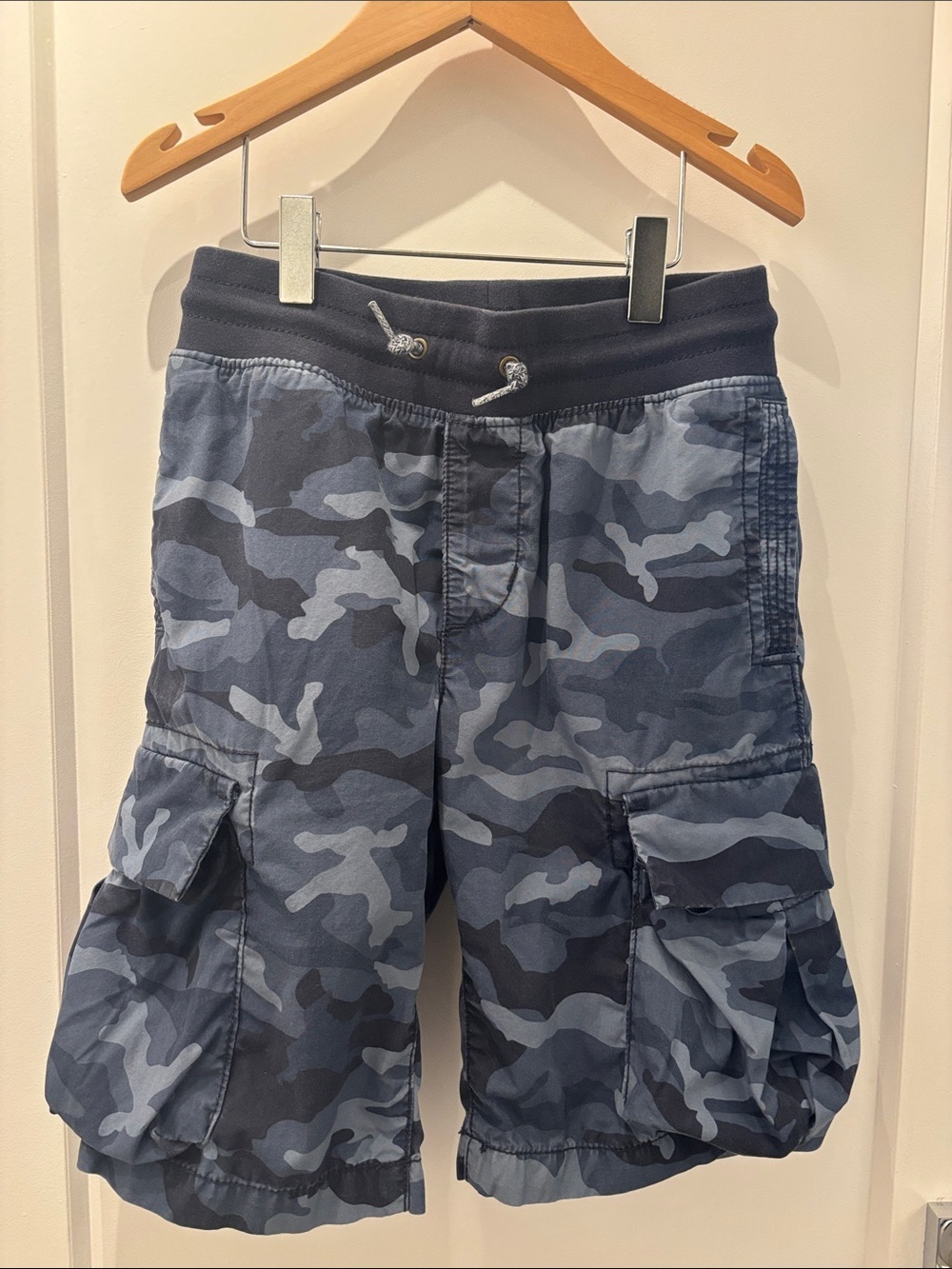 GAP Boys Blue Camo Cargo Shorts
